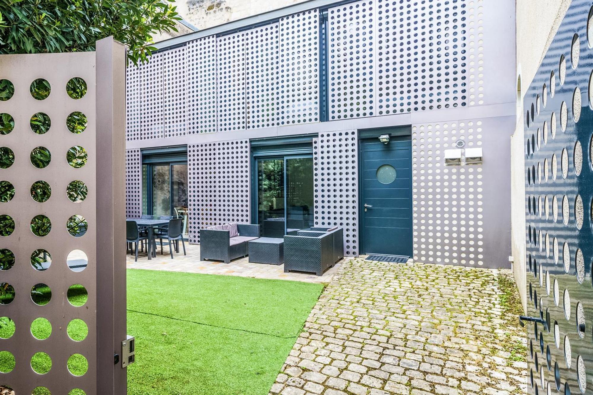 Maison D'Architecte Centre Tours Jardin, Climatisation, Parking 5 P Екстер'єр фото